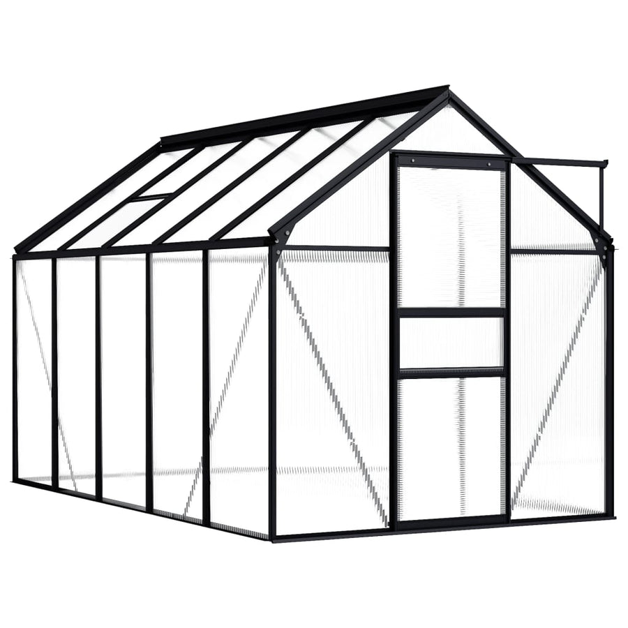 Greenhouse Anthracite Aluminium 5,89 m²