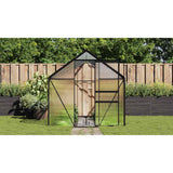Greenhouse Anthracite Aluminium 8.17 m² - Side View