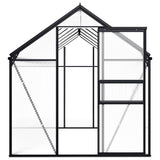 Greenhouse Anthracite Aluminium 8.17 m² - 45-Degree Angle