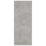 Sideboard Concrete Grey 105x30x75 cm Engineered Wood
