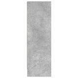 Bookshelf Concrete Grey 80x24x75 cm Engineered Wood
