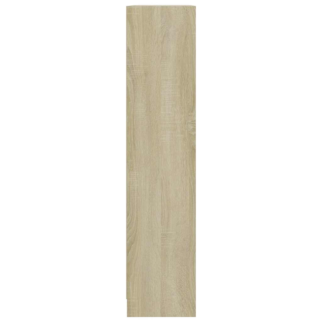 Bookshelf Sonoma Oak 80x24x108 cm Engineered Wood