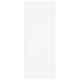 2-Tier Book Cabinet White 40x30x76.5 cm Engineered Wood