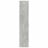 4-Tier Book Cabinet Concrete Grey 80x30x151.5 cm Engineered Wood - 45-Degree Angle
