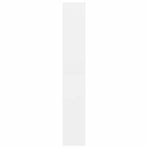 5-Tier Book Cabinet White 80x30x189 cm Engineered Wood