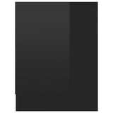 Bedside Cabinet High Gloss Black 40x30x40 cm Engineered Wood