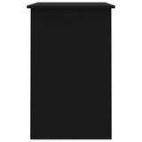 Desk Black 100x50x76 cm Engineered Wood