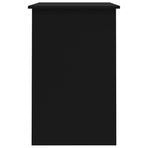 Desk Black 100x50x76 cm Engineered Wood