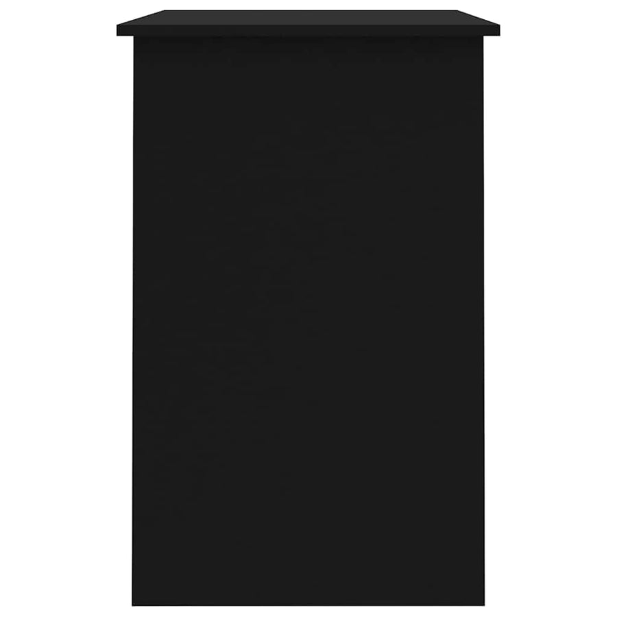 Desk Black 100x50x76 cm Engineered Wood
