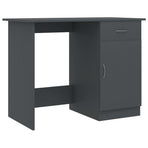Desk Grey 100x50x76 cm Engineered Wood
