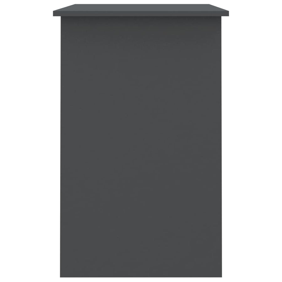 Desk Grey 100x50x76 cm Engineered Wood