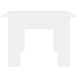 Coffee Table White 100x60x42 cm Engineered Wood