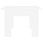 Coffee Table White 100x60x42 cm Engineered Wood