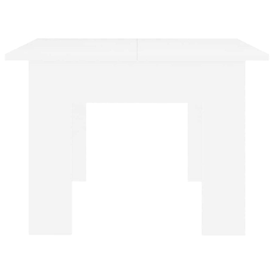 Coffee Table White 100x60x42 cm Engineered Wood