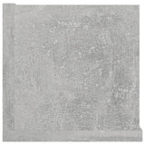 CD Wall Shelf Concrete Grey 100x18x18 cm Engineered Wood - 45-Degree Angle