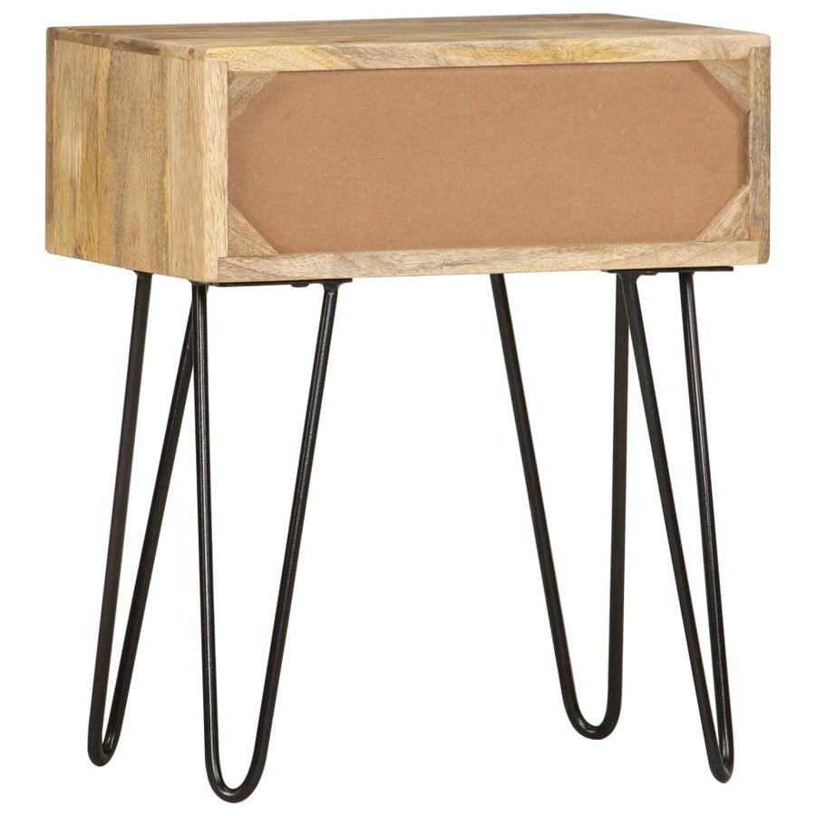 Bedside Cabinet 40x30x50 cm Solid Mango Wood