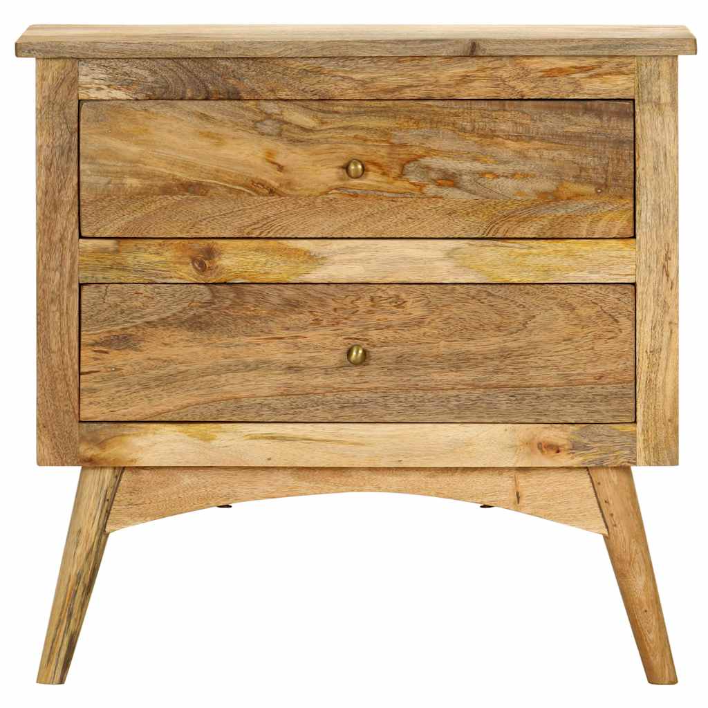 Bedside Cabinet 65x35x60 cm Solid Mango Wood