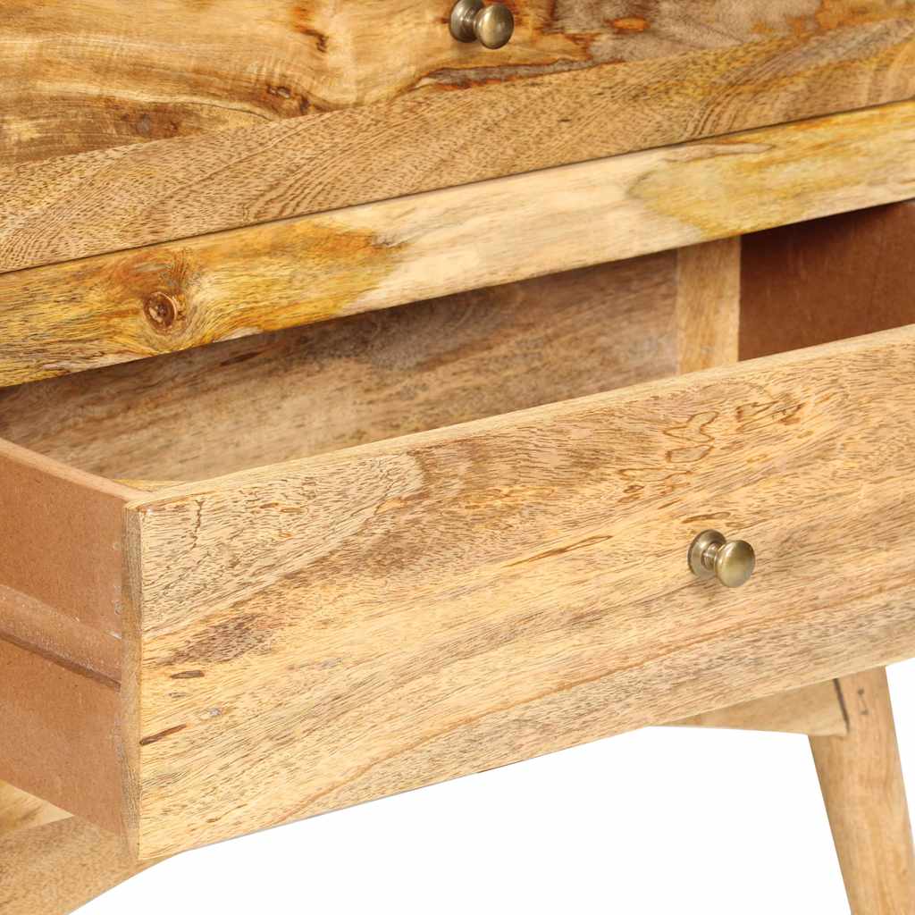 Bedside Cabinet 65x35x60 cm Solid Mango Wood