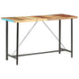 Bar Table 180x70x107 cm Solid Reclaimed Wood
