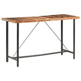 Bar Table 180x70x107 cm Solid Reclaimed Wood - Extra Image