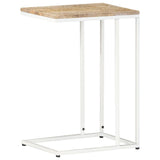 Side Table 35x45x65 cm Solid Mango Wood - Top-Down View