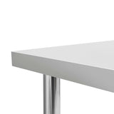 Kitchen Work Table 120x60x85 cm Stainless Steel - 45-Degree Angle