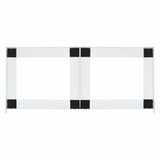 Double Washing and Drying Machine Pedestal White - Close-Up Angle