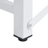 Washing and Drying Machine Pedestal with Pull-out Shelves White