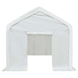 Storage Tent PE 3x6 m White - Top-Down View