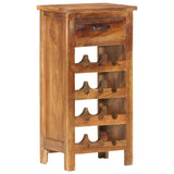 Wine Cabinet 40x30x80 cm Solid Acacia Wood - Extra Image