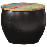 Coffee Table 53x43 cm Solid Reclaimed Wood - Extra Image
