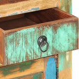 Sideboard 70x35x65 cm Solid Reclaimed Wood - Top-Down View