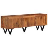 TV Cabinet 140x30x46 cm Solid Wood Mango - Extra Image