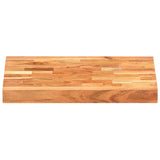 Chopping Board 40x30x4 cm Solid Acacia Wood - Front View
