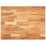 Chopping Board 40x30x4 cm Solid Acacia Wood - Top-Down View