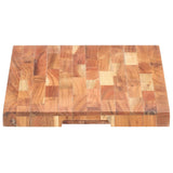Chopping Board 50x35x4 cm Solid Acacia Wood - Side View
