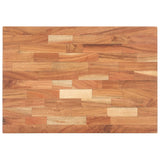 Chopping Board 50x35x4 cm Solid Acacia Wood - Top-Down View
