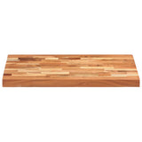 Chopping Board 60x40x4 cm Solid Acacia Wood - Front View