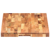 Chopping Board 60x40x4 cm Solid Acacia Wood - Side View