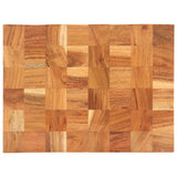 Chopping Board 40x30x3.8 cm Solid Acacia Wood - Top-Down View