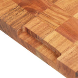 Chopping Board 50x34x3.8 cm Solid Acacia Wood - 45-Degree Angle