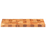 Chopping Board 60x40x3.8 cm Solid Acacia Wood - Side View