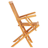 7 Piece Folding Outdoor Dining Set Solid Teak Wood - Extra Image