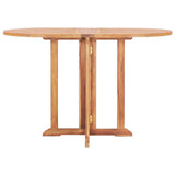 Folding Butterfly Garden Table 120x70x75 cm Solid Teak Wood