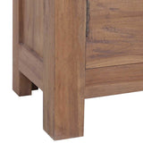 Sideboard 65x30x75 cm Solid Teak Wood - Rear View