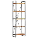 5-Tier Bookcase 60x30x180 cm Solid Reclaimed Wood