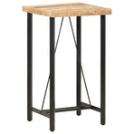 Bar table 60x60x107 cm Rough Mango Wood