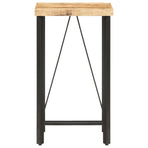 Bar table 60x60x107 cm Rough Mango Wood