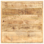 Bar table 60x60x107 cm Rough Mango Wood
