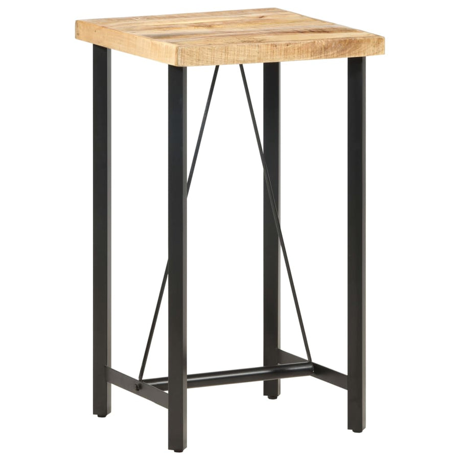 Bar table 60x60x107 cm Rough Mango Wood